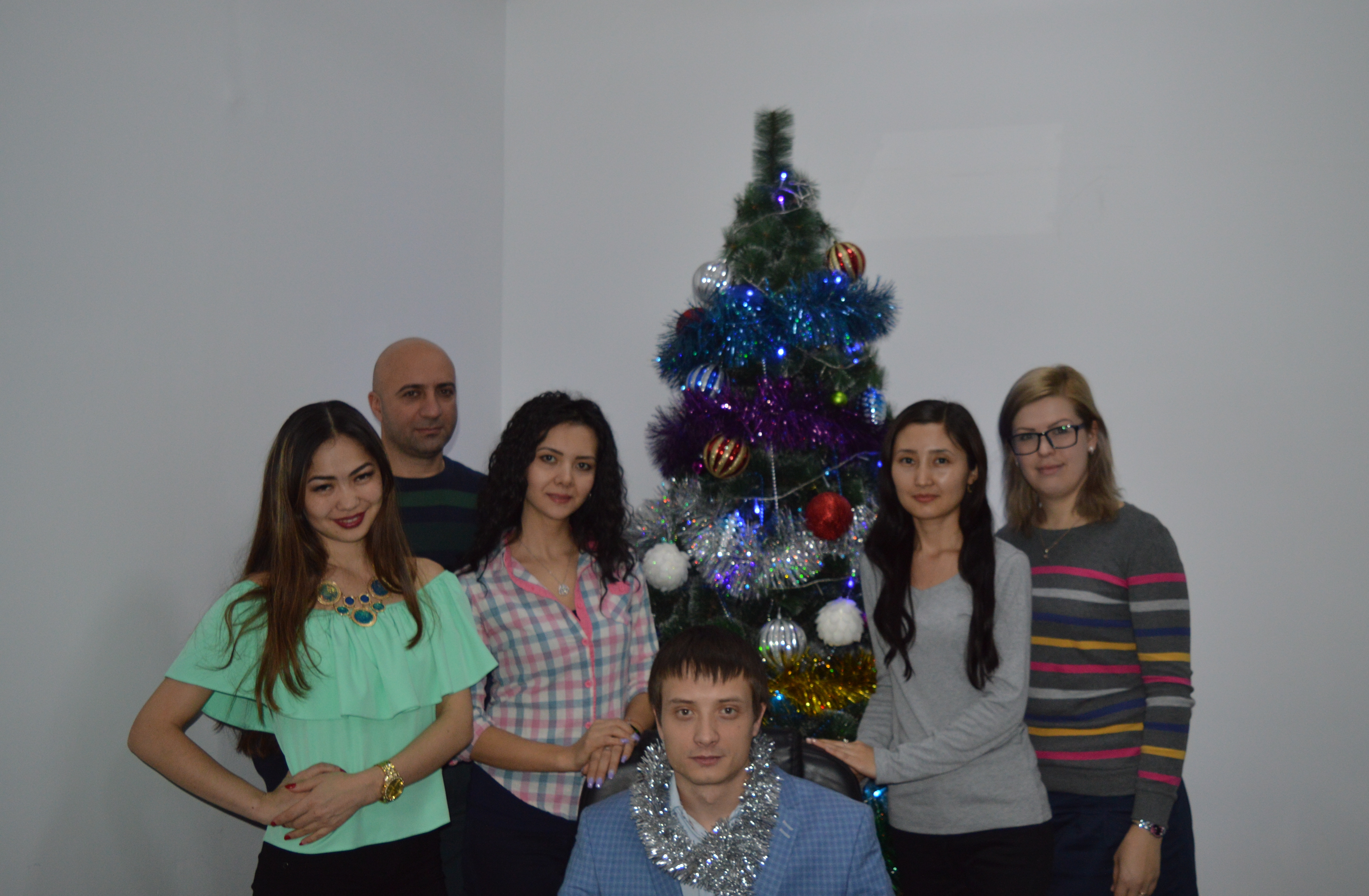 Team of the TianDe Dealer Center in Almaty