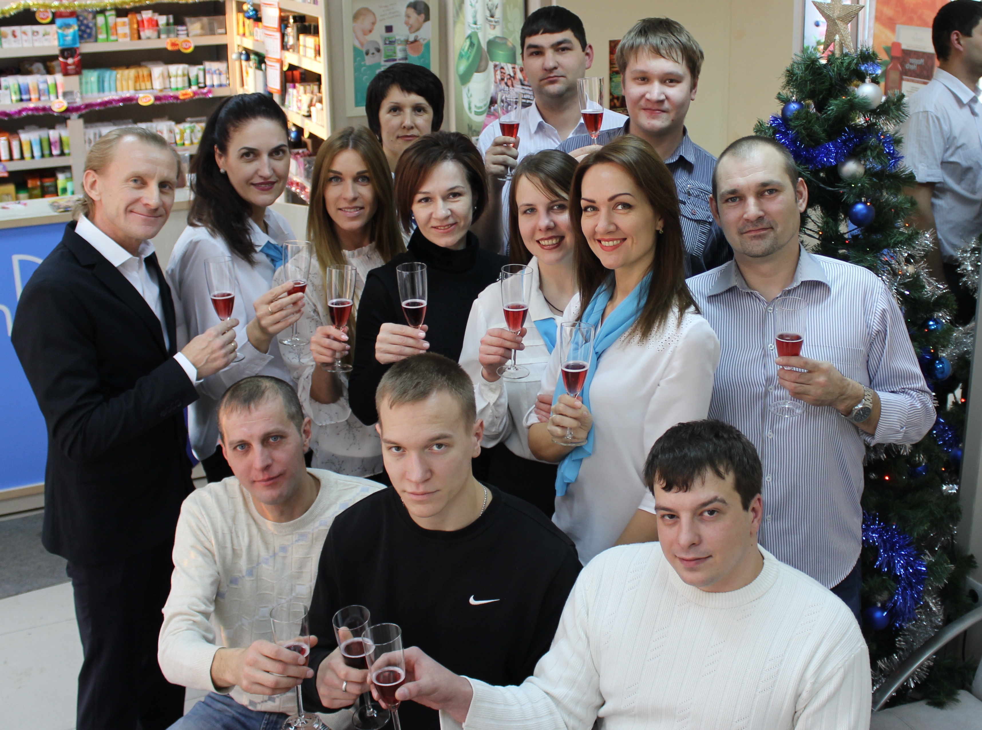 Team of the TianDe Dealer Center in Novosibirsk