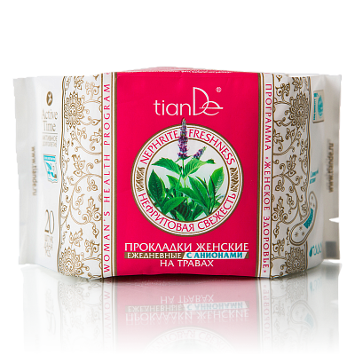 Nephrite Freshness Herb Daily Panty Liners with Anions