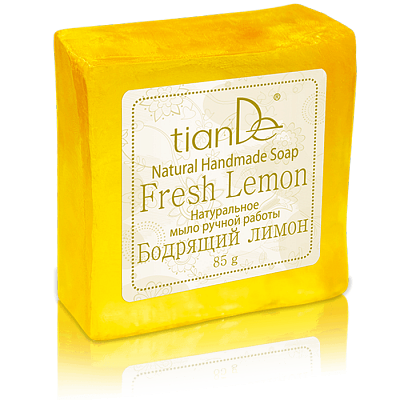 Natural Handmade Soap Fresh Lemon